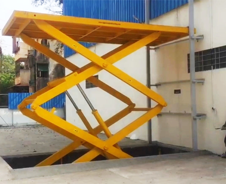 Pit Mounted Scissor Lifts