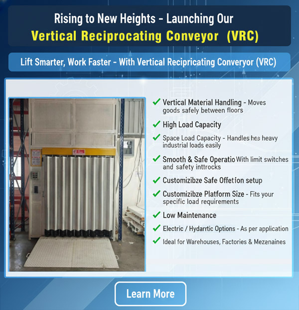 Vertical Reciprocating Conveyor (VRC)